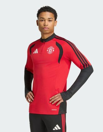 adidas Manchester United 26/27 Tiro maglia da allenamento in rosso MUFC
