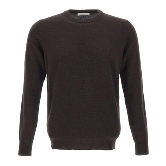 KANGRA Truien & Vesten, Heren, Bruin, XL, Wol, Trui met ronde hals