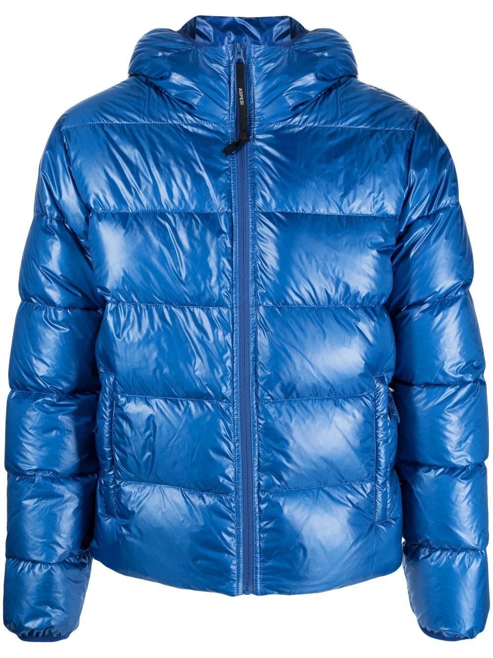 キャップ Aspesi Giacca imbottita con cappuccio staccabile Colmar Giacca da Uomo con Zip Lunga e Cappuccio Staccabile