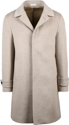 Breras Milano Breras, Jassen, Heren, Beige, M, Kasjmier, Cappotto