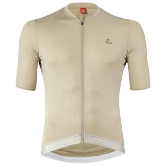 LOEFFLER Bike Jersey Full-Zip Skys Hotbond RF Velotrikot f&uuml;r Herren | beige