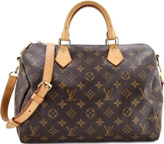 Louis Vuitton Speedy Bandouliere Bag Monogram Canvas 30 shoulder bag - Bruin