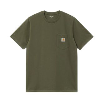 【関税込み】Carhartt Work In Progress グリーン Trade Tシャツ Green Stamp T-Shirt by Carhartt Work In Progress on Sale