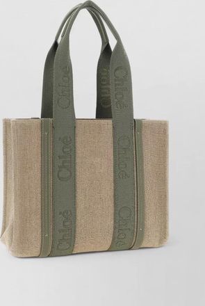 Chlo&eacute; medium woody tote bag dual handles