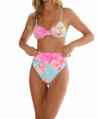 Beach Riot Womens Highway Bottom In Bloom Lagoon