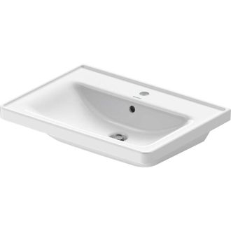 Duravit Duravit - Lavabo D-neo, 650x480mm, 1 Agujero Para Grifo, Con