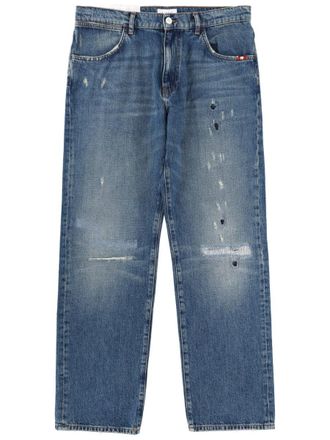Amish Jamesnip & Tac Faded Straight Jeans