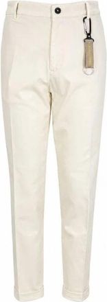 Manuel Ritz Chino Broek - Heren - Chinos - Wit - L - Broeken