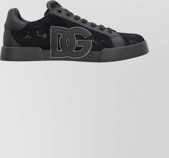 Dolce & Gabbana taormina casual low-top lace sneakers