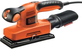 Black+Decker Black&decker - Lijadora Vibratoria 240w 1/3 Hoja - Black+decker - 5 Abrasivos - Ka320eka-qs