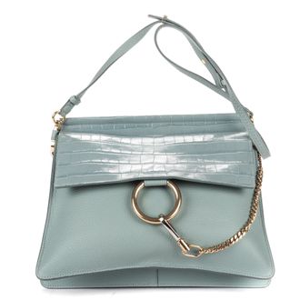 Chlo&eacute; Pre-owned Womens Medium Faye Bag Shoulder Bag - Blue - One Size