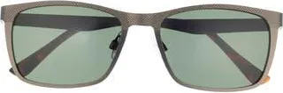 Vince Camuto 54mm Rectangular Sunglasses in Gunmetal at Nordstrom Rack