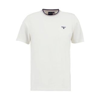 Barbour Cornsay Tailored T-Shirt - male - Barbour - T-Shirts - White - M - Tops