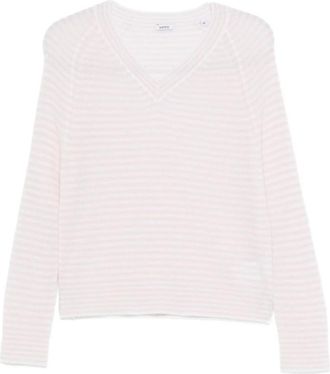 Aspesi V-hals Truien - Dames - V-hals truien - Roze - S - Truien & Vesten