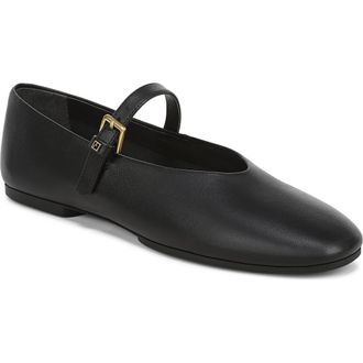 Franco Sarto Odilia Mary Jane Flat in Black at Nordstrom, Size 5.5