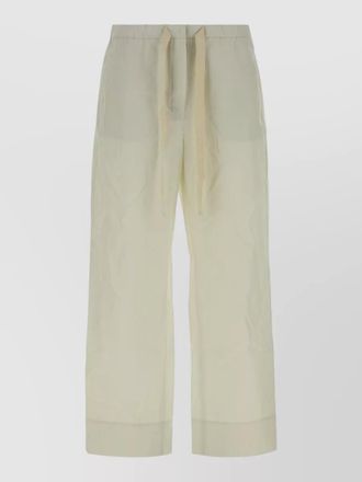 Max Mara cotton wide-leg trousers