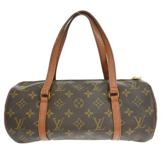 Louis Vuitton Papillon Handbag Monogram Canvas Brown Canvas Handbag (Pre-Owned)
