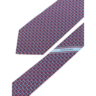 Ferragamo Gancini Necktie - Blue