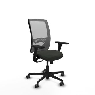 Piqueras y Crespo Silla De Oficina Piqueras Y Crespo Zulema Negro Reposabrazos Ajustables