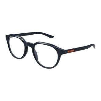 Gucci Panthos Optical Frame - male - Gucci - Glasses - Blue - 49 MM - Accessories