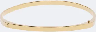 Toteme Collar Signature chapado en oro de 18 ct