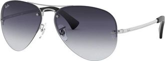 Ray-Ban Zonnebril - Heren - Zonnebrillen - Grijs - 59 MM - Accessoires