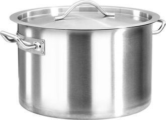 vidaXL Olla De Acero Inoxidable 32 L 40x26 Cm Vidaxl