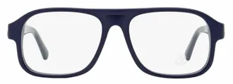 Moncler ML5198 Rectangular Acetate Eyeglasses - Blue