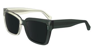 Calvin Klein Grey Butterfly Ladies Sunglasses CKJ24606S 006 54