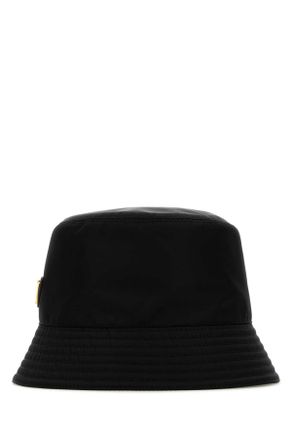 Prada Black Re-nylon Bucket Hat