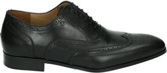 Van Bommel Elegante Zwarte Business Schoenen - Heren - Nette schoenen - Zwart - 42 EU - Leer - Schoenen