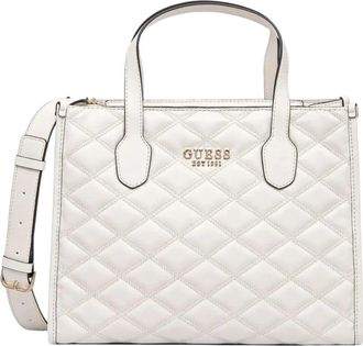 Guess Tamsin Handbag - Dames - Handtassen - Wit - ONE Size - Tassen