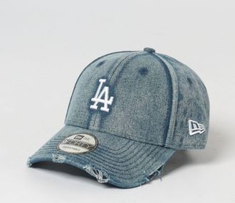 New Era Cappello 9Forty Los Angeles Dodgers in cotone con logo ricamato