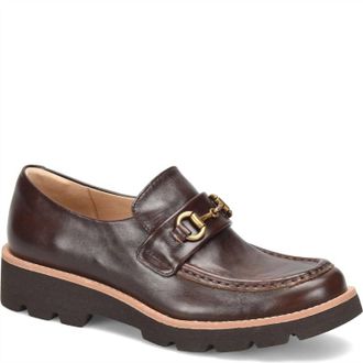 S&ouml;fft Womens Prewitt Loafer In Chocolate