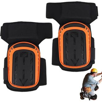 OEM Rodilleras De Trabajo, Rodilleras Profesionales, Con Acolchado De Gel Y Espuma Supersuave Y Correas Antideslizantes Resistentes Para Una Protecci&oacute;n M&aacute;