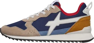 W6YZ Technical fabric and suede sneakers Jet-M. - Heren - Sneakers - Veelkleurig - 43 EU - Schoenen