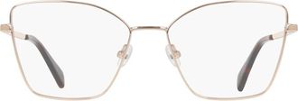 Liu Jo Occhiali da vista - Dames - Brillen - Geel - 55 MM - Accessoires