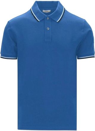 Woolrich Monterey Polo - Heren - Polos - Blauw - S - Katoen - Tops