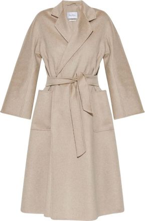 Max Mara Cappotto a portafoglio Ludmilla con cintura - Toni neutri
