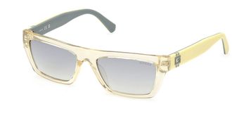 Guess GU00120 39C Mens Sunglasses Yellow Size 55