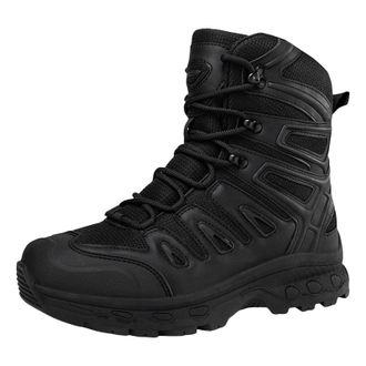 Generic Men Ankle Boots Fashionable Pattern Solid Color Design Lace Up Closure Comfort Fit Warm Thermal Insulation Durable Outdoor Autumn Winter Footwear for 