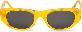 Mr.Boho Guyam BNM8-11 Womens Sunglasses Yellow Size 51