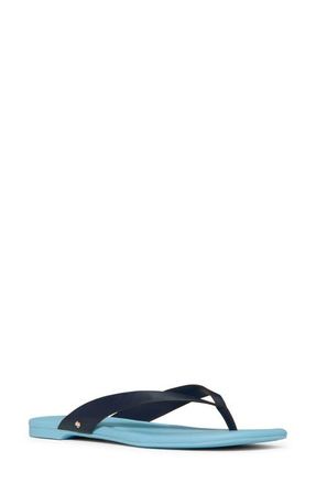 Kate Spade New York sandie flip flop in Captain Navy/Pristine Pool at Nordstrom, Size 8.5