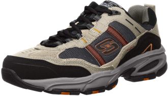 Skechers Vigor 2.0 - Advantage Lace-Up Trainers 145 976 - Taupe Size 8 UK