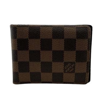 Louis Vuitton Vintage Wallets, unisex, Brown, ONE SIZE, Pre-owned Vintage Canvas Wallet