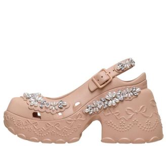 Crocs (WMNS) Crocs x Simon Rocha Ballerina Platform Pink Caramel 211079-7AF