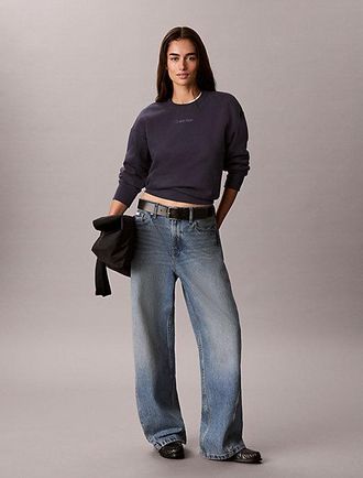 Calvin Klein Sudadera Holgada De Felpa Francesa