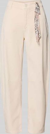 Cambio Cambio Hose mit Tuch Modell ORELIE in Ecru, Gr&ouml;&szlig;e 32