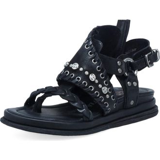 A.S.98 Sullivan Ankle Strap Sandal in Black at Nordstrom, Size 10.5-11Us