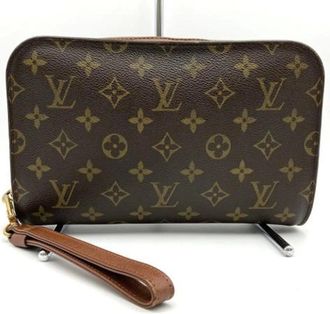 Louis Vuitton Pre-owned Clutches, female, Brown, Size: ONE SIZE Pre-owned Canvas louis-vuitton-bags